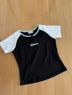 Wilson Tシャツ ブラック/ホワイト/ミント