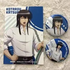 銀魂　ドンキ　桂　缶バッジ２種 特典ポスカ 桂小太郎 3点セット
