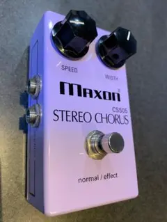 maxon cs505　コーラス　松本孝弘　B'z　中古　エフェクター Maxon CS505 マクソン コーラス エフェクター 松本孝弘 TAK