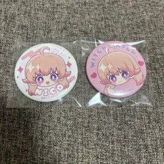 アニメ ウィッチウォッチ 缶バッジ 缶バッチ 表情 若月ニコ ニコ ②