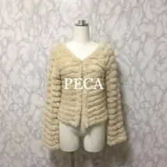 美品 スペシャルアイテム☆ 最高級 PECA ラビットファージャケット