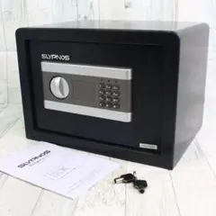 ▲極美品 SLYPNOS テンキー式電子金庫 壁付け対応 キー2本付き
