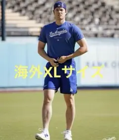 【正規品】大谷翔平 MLBドジャース ナイキ 選手仕様 パフォーマンスシャツXL