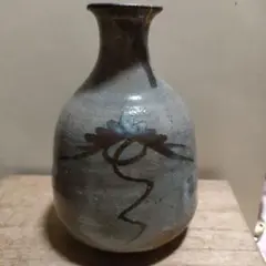 辻村唯　徳利　箱無し。 陶芸家 作家物 作者不明 信楽 伊賀 自然釉 徳利 酒器 辻村唯 澤