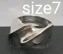 925 スターリング シルバーリング 銀製品 1-05 7号 アクセサリー