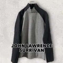 JOHN LAWRENCE SURRIVAN ウールメルトンハイネックニット S