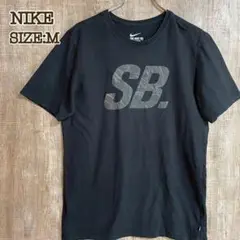 NIKE SB ナイキエスビー Tシャツ ブラック サイズM ビッグロゴ
