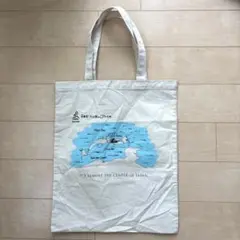エコバッグ 鳥取県日本の中心地図