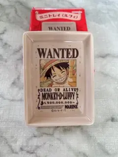 美品★3点セット！ルフィ ミニトレイ、カタクリ・ルフィ黒トレイ（一番くじ）