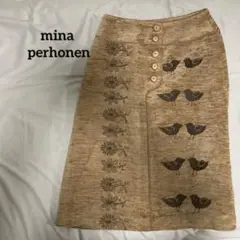 mina perhonen tori to hana 膝丈スカート フリーサイズ