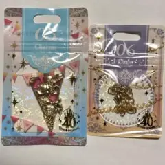 ミニーマウスチャームとチェーン