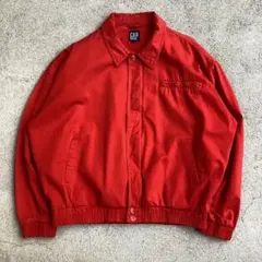 90s GAP オールドギャップ コットン3ポケ ブルゾン フェード XL相当