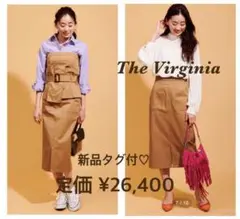 新品タグ付♡ 定価¥24,000 キャメル ワンピース 2way サイズ38