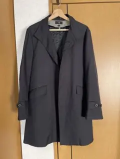 23区HOMME ステンカラーコート 23区オム ブラック アウター