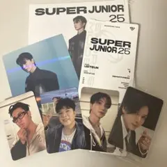 スーパージュニア　CD トレカは3枚つき