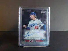 topps Emmet Sheehan ドジャース シーアン auto サイン