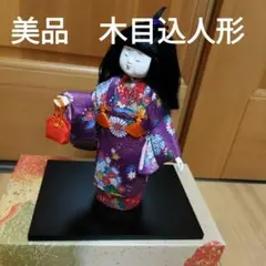 木目込人形　童女　花小町　ハンドメイ　美品