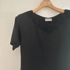 モントラージュ　カットソー　ブラック　M~L