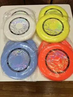 新品未使用　お得です　カラフルフリスビー 160g スポーツディスク