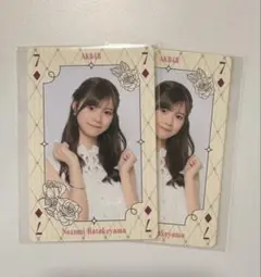 AKB48 Oh my pumpkin! 畠山希美トランプトレカ2枚