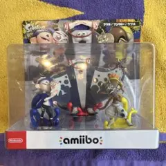 【新品】amiibo スリミ連合セット (スプラトゥーン)