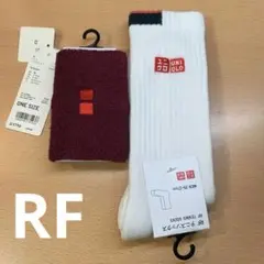 ユニクロ　テニス　完売品　ソックス　紫、山吹ライン　２足 2025年最新】ユニクロテニスソックスの人気アイテム - メルカリ