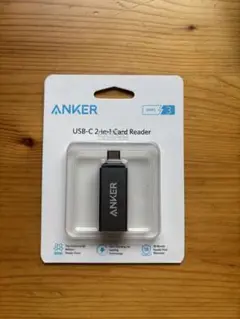 ANKER USB-C 2-in-1 Card Reader