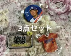 中日ドラゴンズ　ドームガチャ　#6中田翔選手 3点セット