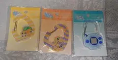 新品未使用】デジモン アクリル カラビナ 3種セット コンプ