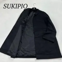 I289 美品 M スキピオ ステンカラーコート グレー メンズ