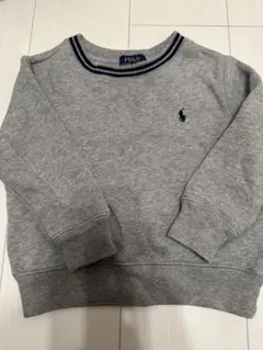 POLO RALPH LAUREN グレー トレーナー 2T
