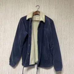 コーデュロイ ボア コーチジャケット