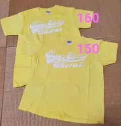 Sun's Child Chorus Tシャツ 160/150 黄色　2枚セット