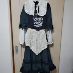 ローゼンメイデン Favorite つけ襟＆エプロン付 翠星石 ワンピース