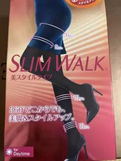 【新品】SLIM WALK 美スタイルタイツ M-L