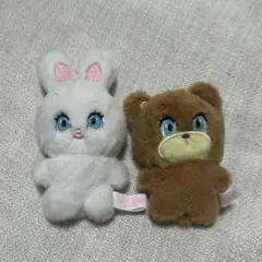 foxy illustrations ガチャガチャ ぬいぐるみ