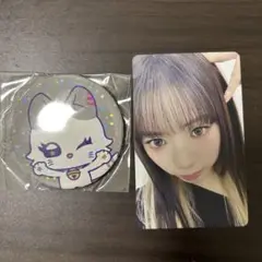 清水恵子 W会員トレカ カプセルトイ缶バッジ This is ME:I