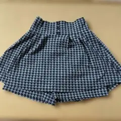 GU ハウンドトゥース柄 キュロット