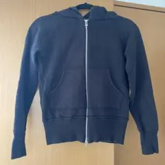 クロムハーツ パーカー レザーCHクロスパッチ付き