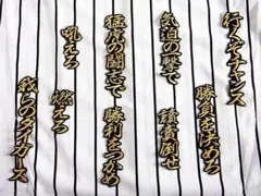 チャンスマーチ 刺繍 行金 ワッペン 阪神 タイガース 応援 ユニフォーム に