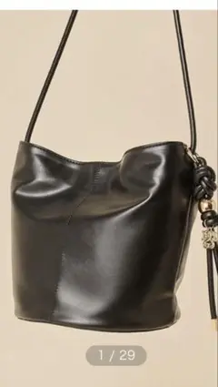 新品　スナイデル　バケツバック　ブラック