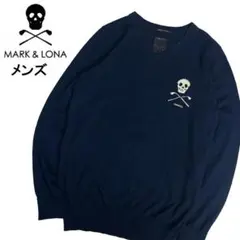 MARKu0026LONA マークアンドロナ ニット セーター ネイビー M