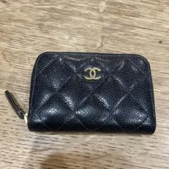 CHANEL キャビアスキン コインケース カードケース