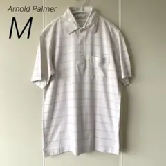 アーノルドパーマー　レナウン　 ポロシャツ　薄手　くすみピンク【M】