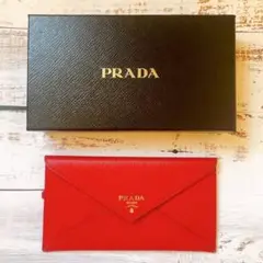 【美品】【PRADA】プラダ 長財布