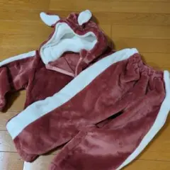 うさぎパーカーとパンツの上下セット 120