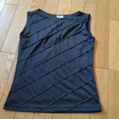 indio Mサイズ レディース　タンクトップ　ノースリーブ　黒