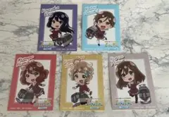 【限定品】響け!ユーフォニアム コラボカフェ コースター10種+シール5枚