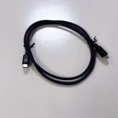 TYPE-C Micro-Bケーブル 1M USBケーブル　ブラック