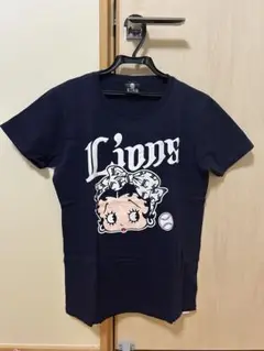 西武ライオンズ　Lions ベティちゃんTシャツ ネイビー